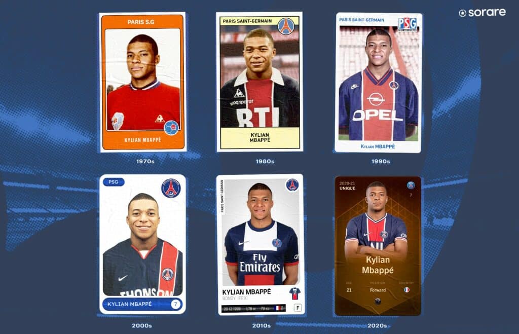 Kylian Mbappé Unique Sorare Karte
