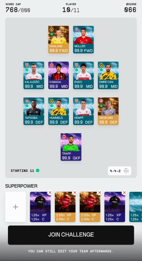 The Football Club Konzept Score Boost