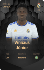 Vinicius Junior Unique 2021-22