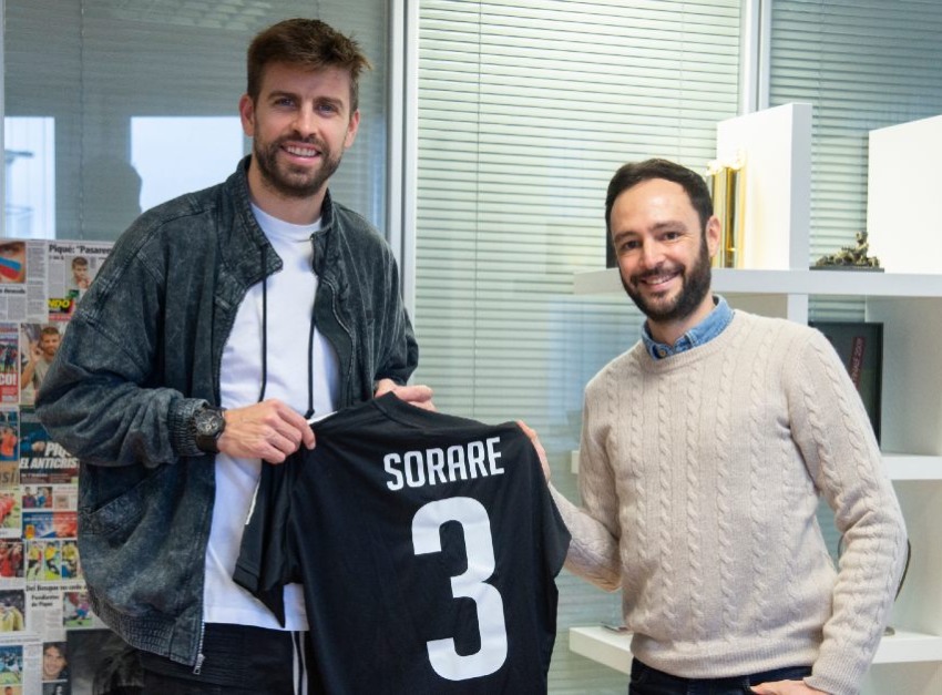 Gerard Pique ist ein strategischer Berater bei Sorare