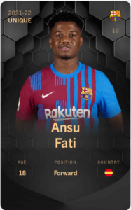 Ansu Fati Unique 2021-22
