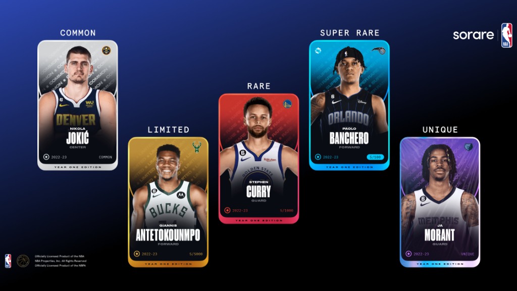 Sorare NBA ist ein innovatives Fantasy Basketball Spiel