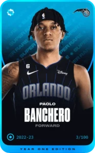 Orlando Magic rookie Paolo Banchero super rare card