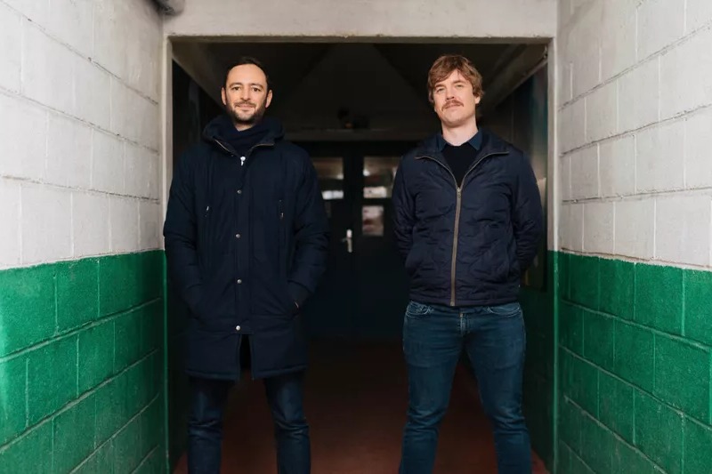Nicolas Julia to the left (CEO) and Adrien Montfort to the right (CTO)